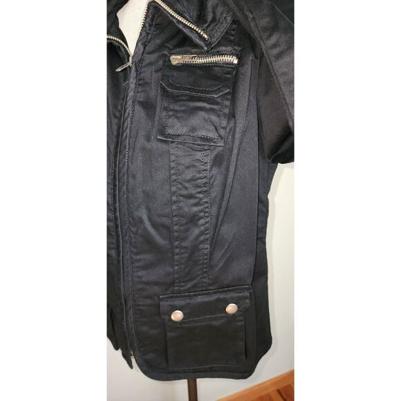 Style & Co. Women's Black Zipper Jacket Size PS - Picture 8 of 9
